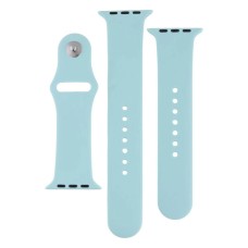 Ремінець Apple Watch 42, Watch 44, Silicone WatchBand, Marine Green, Салатовий