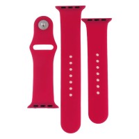 Ремешок Apple Watch 38, Watch 40, Silicone WatchBand, Dragon Fruit, Красный