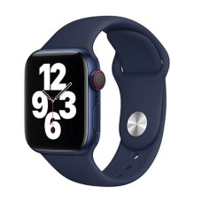 Ремінець Apple Watch 38, Watch 40, Silicone WatchBand, Синій