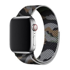 Ремінець Apple Watch 38, Watch 40, Milanese loop, Коричневий