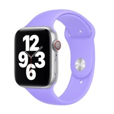 Ремінець Apple Watch 42, Watch 44, Silicone WatchBand, Light Violet, Фіолетовий