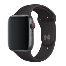 Ремінець Apple Watch 38, Watch 40, Silicone WatchBand, Кавовий