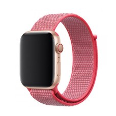 Ремінець Apple Watch 42, Watch 44, Sport Loop Band, Hibiscus, Рожевий