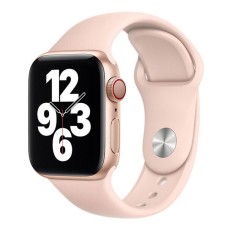 Ремінець Apple Watch 42, Watch 44, Silicone WatchBand, Pink Sand, Рожевий