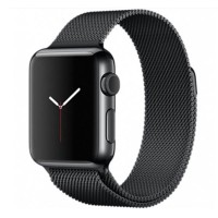 Ремешок Apple Watch 38, Watch 40, Milanese loop, Черный