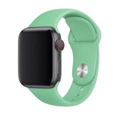 Ремінець Apple Watch 38, Watch 40, Silicone WatchBand, Spearmint, Салатовий