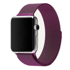 Ремінець Apple Watch 38, Watch 40, Milanese loop, Фіолетовий