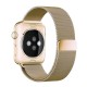 Ремінець Apple Watch 38, Watch 40, Milanese loop, Золотий
