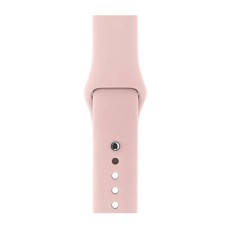 Ремінець Apple Watch 42, Watch 44, Silicone Band, Рожевий пісок, Рожевий