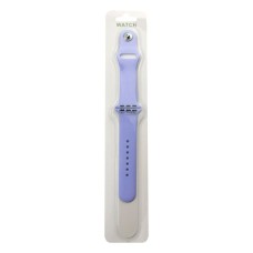 Ремінець Apple Watch 42, Watch 44, Silicone WatchBand, Lavender Purple, Лавандовий