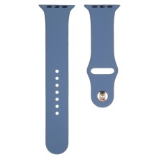 Ремінець Apple Watch 42, Watch 44, Silicone WatchBand, Midnight Blue, Синій