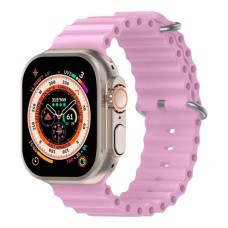 Ремінець Apple Watch 38, Watch 40, Ocean Band, Light Purple, Фіолетовий