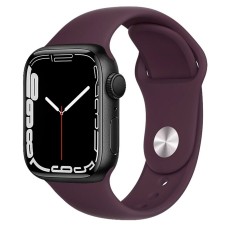 Ремінець Apple Watch 38, Watch 40, Hoco iWatch WA01, Crimson Cherry, Сірий