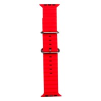 Ремешок Apple Watch 42, Watch 44, Ocean Band, Красный