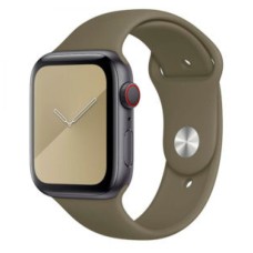 Ремінець Apple Watch 42, Watch 44, Sport Band, Зелений Хакі, Зелений