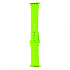 Ремінець Apple Watch 42, Watch 44, Silicone WatchBand, Lime Green, Зелений