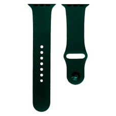 Ремінець Apple Watch 42, Watch 44, Silicone WatchBand, Cyprus Green, Зелений