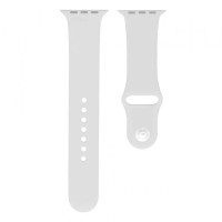 Ремінець Apple Watch 42, Watch 44, Silicone WatchBand, Білий