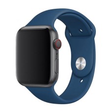 Ремінець Apple Watch 42, Watch 44, Sport Band, Морська Хвиля Темний, Синій