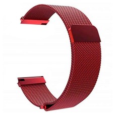 Ремінець Xiaomi Amazfit, Milanese loop, Червоно-Рожевий, Червоний