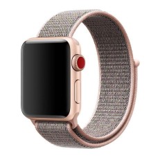 Ремінець Apple Watch 38, Watch 40, Sport Loop Band, Pink Sand, Рожевий