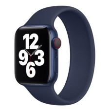 Ремінець Apple Watch 38, Watch 40, Band Silicone Mono, Синій