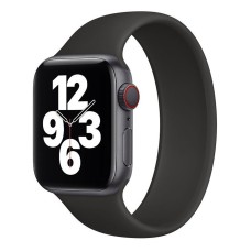 Ремінець Apple Watch 38, Watch 40, Band Silicone Mono, Чорний