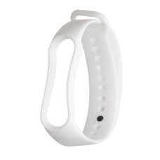 Ремінець Xiaomi Mi Band 5, Mi Band 6, Silicone Band, Білий