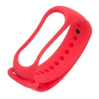Ремешок Xiaomi Mi Band 3, Mi Band 4, Silicone Band, Красный