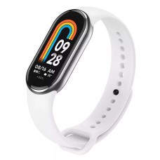 Ремінець Xiaomi Mi Band 8, Silicone, Білий