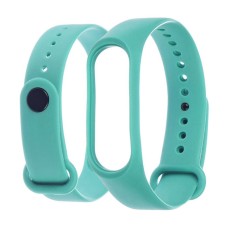 Ремінець Xiaomi Mi Band 3, Mi Band 4, Silicone Band, Бірюзовий