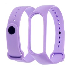 Ремінець Xiaomi Mi Band 3, Mi Band 4, Silicone Band, Лавандовий