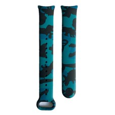 Ремінець Xiaomi Mi Band 8, Camouflage, Black-Blue, Чорний