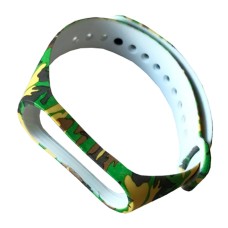 Ремінець Xiaomi Mi Band 3, Mi Band 4, Camouflage, Зелений