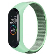 Ремінець Xiaomi Mi Band 5, Mi Band 6, BeCover Nike, М'ятний