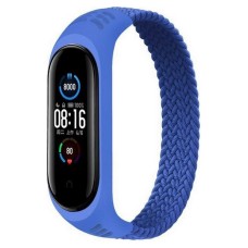 Ремінець Xiaomi Mi Band 5, Mi Band 6, BeCover Elastic Nylon, Deep Blue, Синій