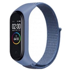 Ремінець Xiaomi Mi Band 5, Mi Band 6, BeCover Nylon, Синій