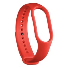 Ремінець Xiaomi Mi Band 5, Mi Band 6, Silicone Band, Orange-Red, Помаранчевий