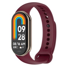 Ремінець Xiaomi Mi Band 8, BeCover, Burgundy Red, Червоний