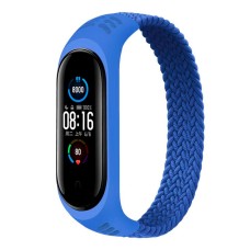 Ремінець Xiaomi Mi Band 5, Mi Band 6, BeCover Elastic Nylon, Deep Blue, Синій