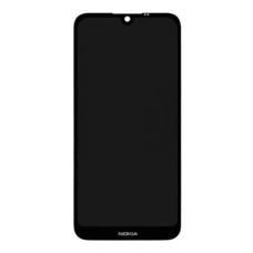 Дисплей Nokia 1.3 Dual Sim, (PRC), з сенсором, без рамки, IPS, Чорний