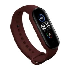 Ремінець Xiaomi Mi Band 5, Mi Band 6, BeCover, Red Wine, Червоний