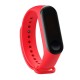 Ремешок Xiaomi Mi Band 3, Mi Band 4, BeCover, Красный