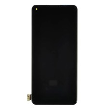 Дисплей OnePlus 8T, 9R, з сенсором, без рамки, Amoled, Чорний