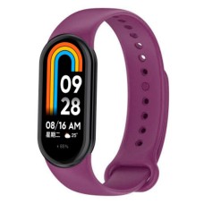 Ремінець Xiaomi Mi Band 8, Silicone, Бузковий, Фіолетовий