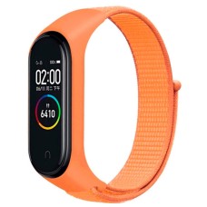 Ремінець Xiaomi Mi Band 7, BeCover Nylon, Помаранчевий