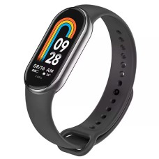 Ремінець Xiaomi Mi Band 8, Silicone, Dark Gray, Сірий