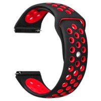 Ремінець універсальний, BeCover Nike, Black-Red, Чорний