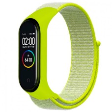 Ремінець Xiaomi Mi Band 7, BeCover Nylon, Lime, Зелений