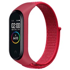 Ремінець Xiaomi Mi Band 7, BeCover Nylon, Червоний